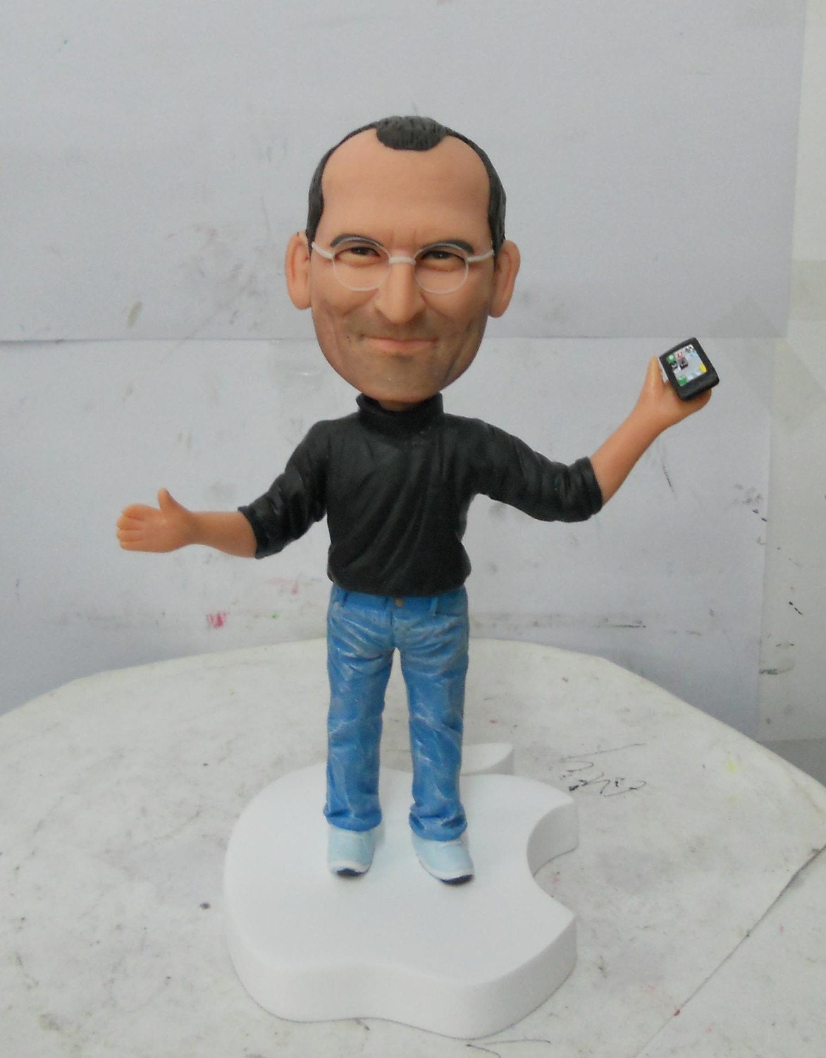 Steve Jobs Figurine - Handmade ( Sale)
