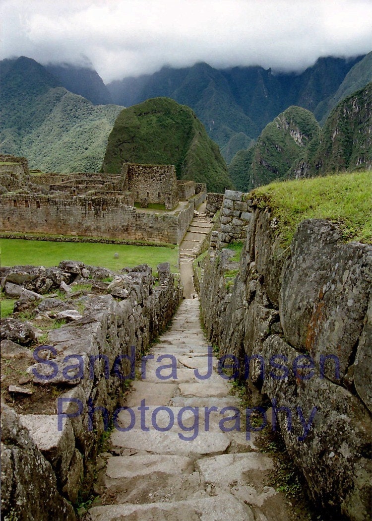 Print - "Machu Picchu Pathway", Peru