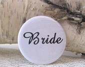 Bride Pocket Mirror Hand Pressed