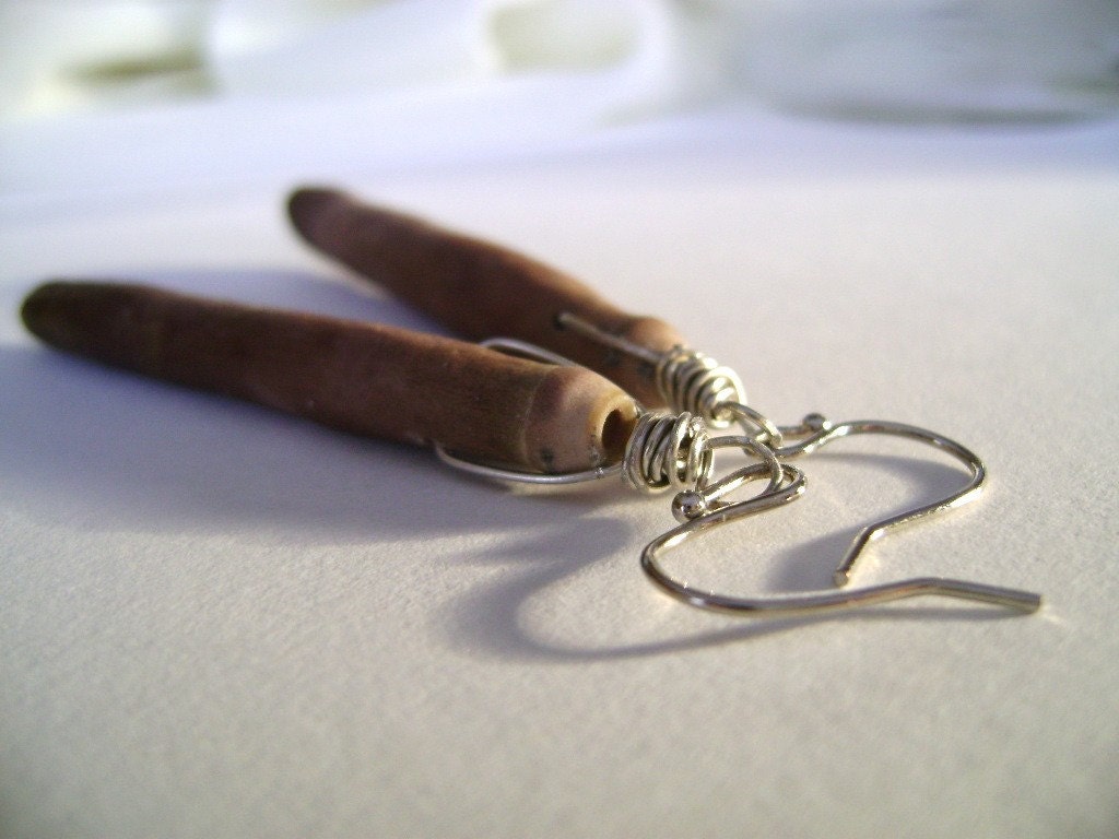 Sea Urchin Spines earrings