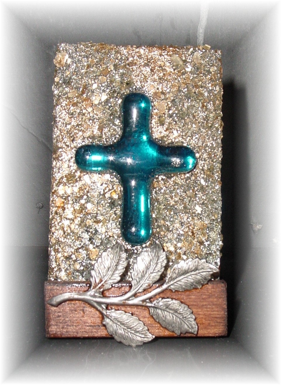 Holy Is His Name Stained Glass Light Haven - Single Cross -  FREE SHIPPING