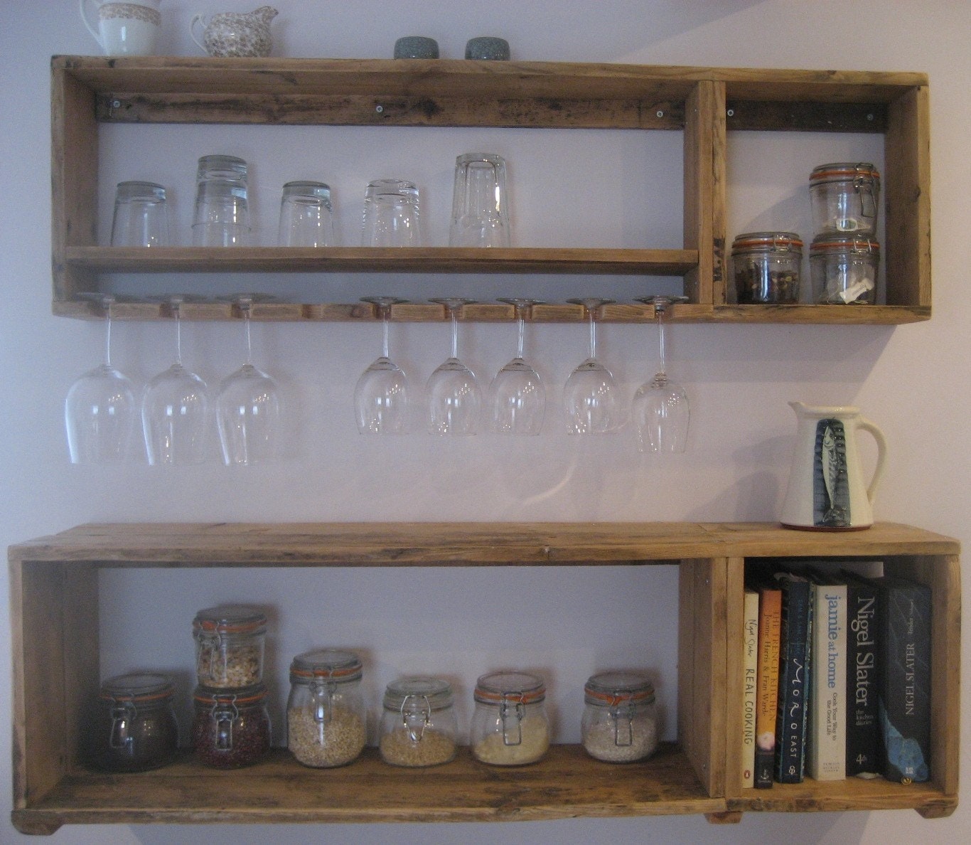 Custom Reclaimed Timber Shelves