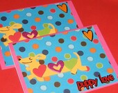 Puppy Love Cards Set of Two