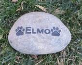 Custom Dog or Cat Pet Memorial Stone