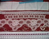 Vintage Handmade Lace Remnants and Scraps - Lot 10