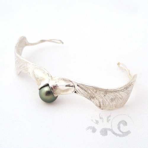 Bracelet Samara with Tahitian  pearl