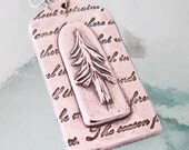 Nostalgic Pine Necklace in Silver