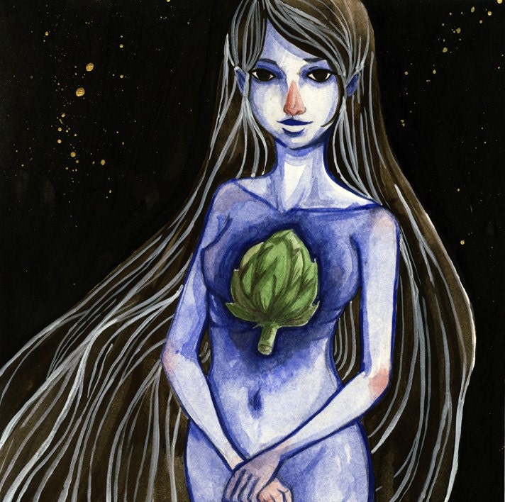 Artichoke Original Painting