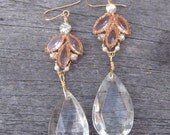 Champagne pink drops