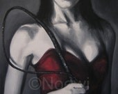 You Have Been Naughty - mature content - original painting
