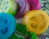 Soap - Loofah Body Buffs Soap - All Natural Glycerin Soap - Handcrafted Soap
