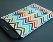 Kindle Case / Nook Cover / NookColor / Kobo / Touch / Sony / Galaxy Tab / Kindle Sleeve / Kindle 3 Case / Kindle 2 - Zig Zag Rainbow