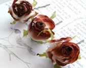 Charlotte -  Chocolate Brown Vintage Style Bobby Pin Set