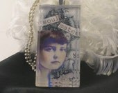 Monochrome Pendant Glass Collage