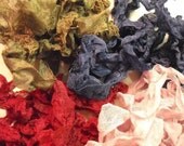 Vintage Scrunched and Crinkled Seam Binding 12 Yards - Lot 6