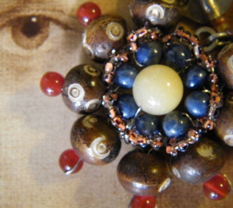 Blue Mandala Necklace
