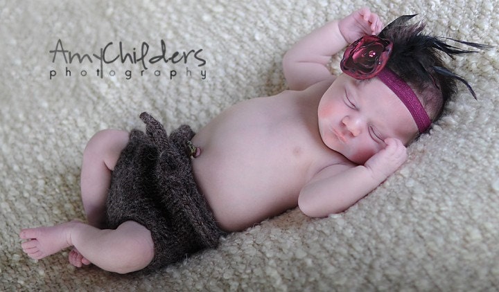 Merlot - Vintage Inspired Handmade Baby Girls Headband with a Burgundy Lollipop Flower - for Girl Toddlers or Women - Flapper Girl Style