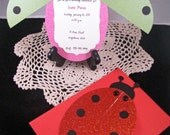 Ladybug Birthday Invitations