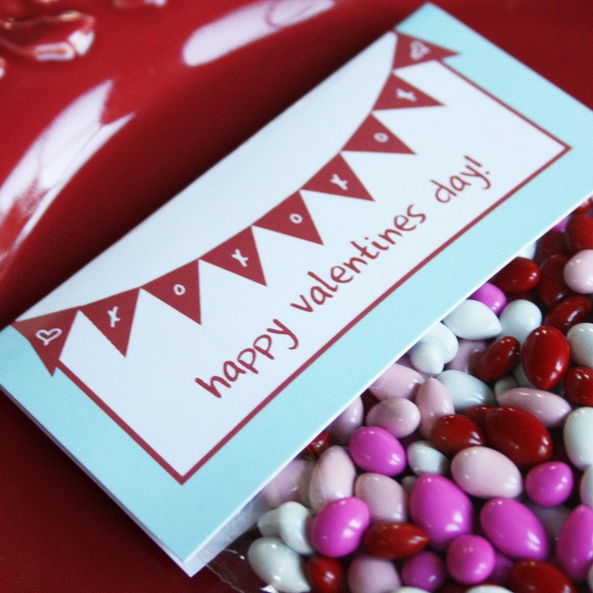 Printable Bag Toppers- XO Pennant
