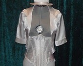Alice in Wonderland - The White Rabbit Corset, Hat, Jacket, Shorts Set