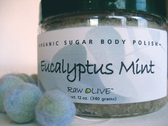 Eucalyptus Mint Organic Sugar Scrub