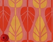 SALE Mod Charm by Anthology - Mod Trees in Orange-Yellow  - 1 yard listing