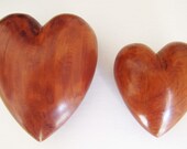 Aromatic Cedar Heart Hand-Carved Size LARGE