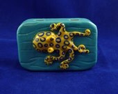 Blue Ringed Octopus Tin - Altered Art Sea Life Altoid Tin