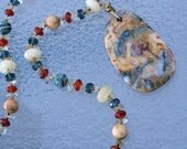 SUN CAVE Necklace (Agate, Carnelian, Citrine, Jasper)