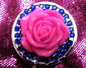 Rebel Rose Pillcase Swarovski Crystal pill case PB01