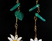 Vintage Lace Daisy Chain Earrings