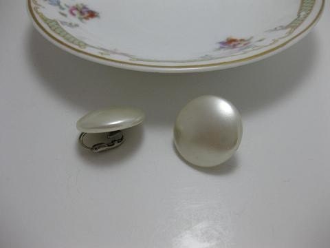 Large and Elegant Signed Coro Faux Pearl Earrings