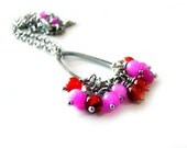 Flow Jade Silver Pendant Necklace