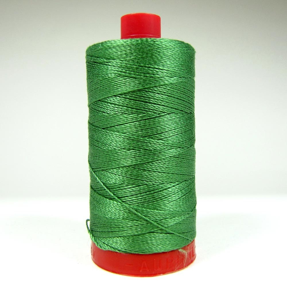 Aurifil Thread Cotton Mako 12 Wt. Medium Green 2890