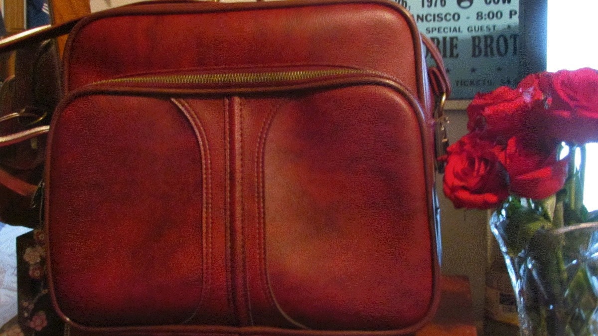 Vintage Airway Encore Weekender Bag