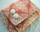 Melanie Wallet in Ty Pennington's Lace Spice and Kimono Spice