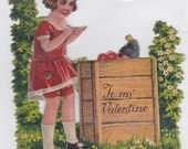 Antique Valentine Card   vvc0015