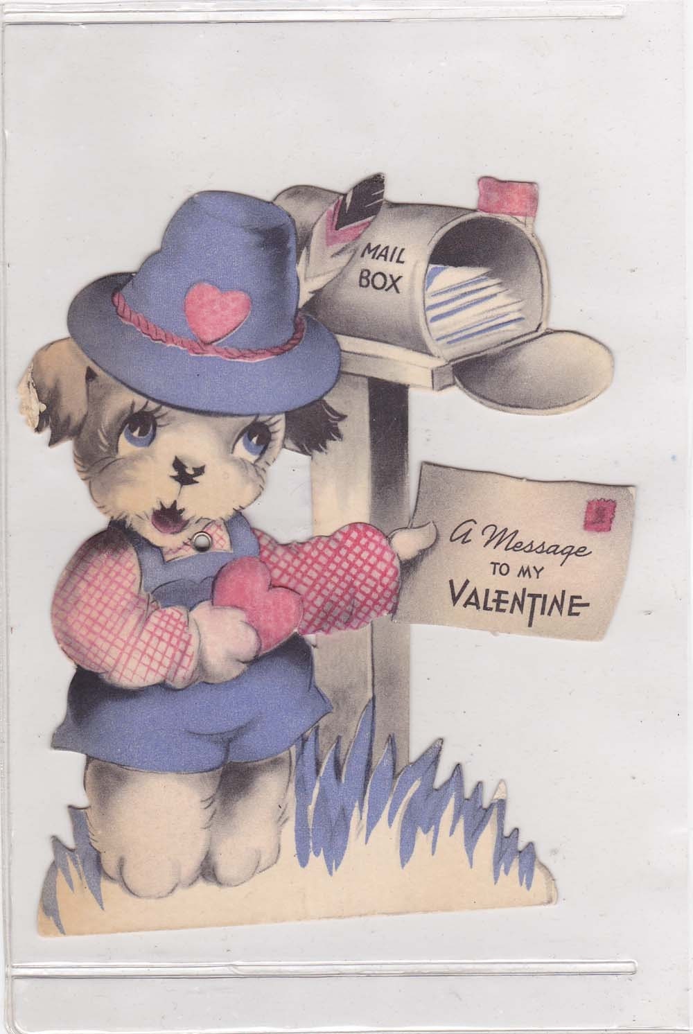 Cute Movable Valentine Card   vvc0018
