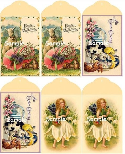 Easter E-Tags Assortment III