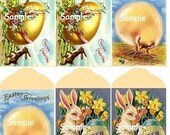 Easter Greetings E-Tags - Assortment II
