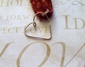 Heart Pendant Fine Silver