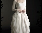 Ivraie Fairy Wedding Gown in Velvet - Custom Elegant Gothic Clothing and Dark Romantic Couture
