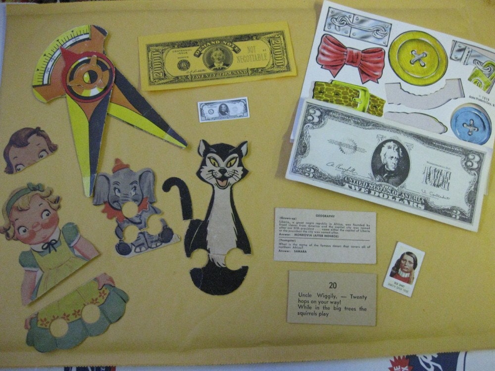  ... Vintage Paper Ephemera Supplies Scrapbooking Altered Art Collage Lot