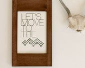 Mountains Print