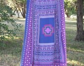 Vintage Colorful Patterned Skirt