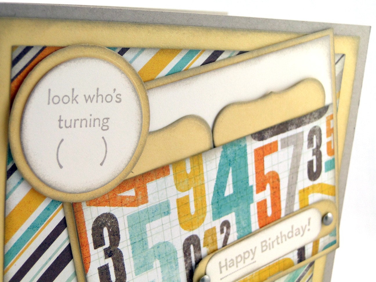 Children's Birthday card- customized for age