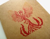 8 Bit Phoenix Journal large moleskine (sketch) 8bit pixel art artist notebook