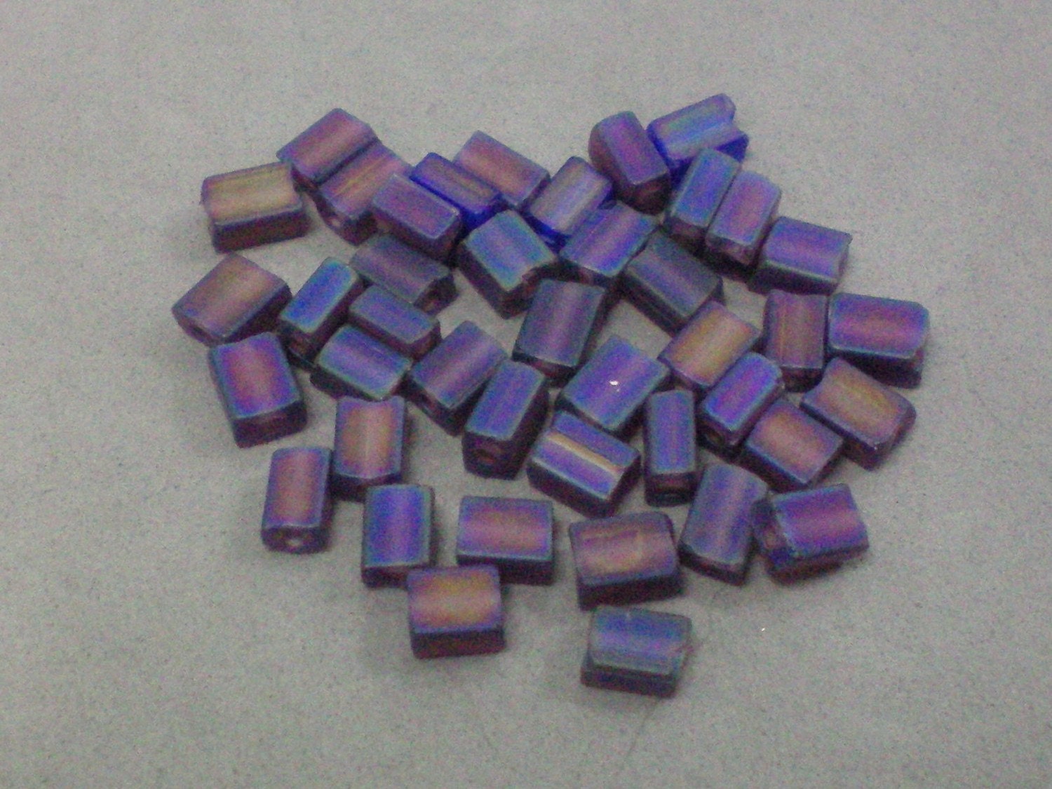 Purple and Blue Glass