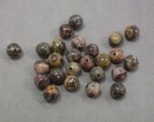 Leopardskin Jasper Beads