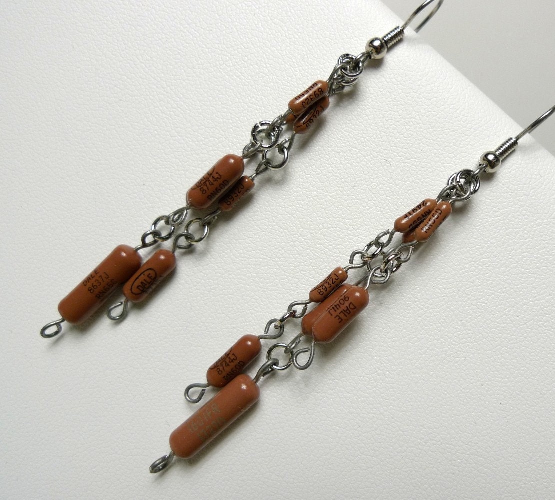 Orbit resistor earrings